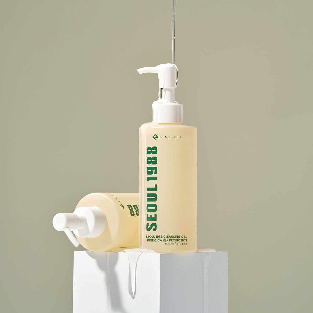 KSECRET SEOUL 1988 Cleansing Oil: Pine Cica 1% + Probiotics 200ml