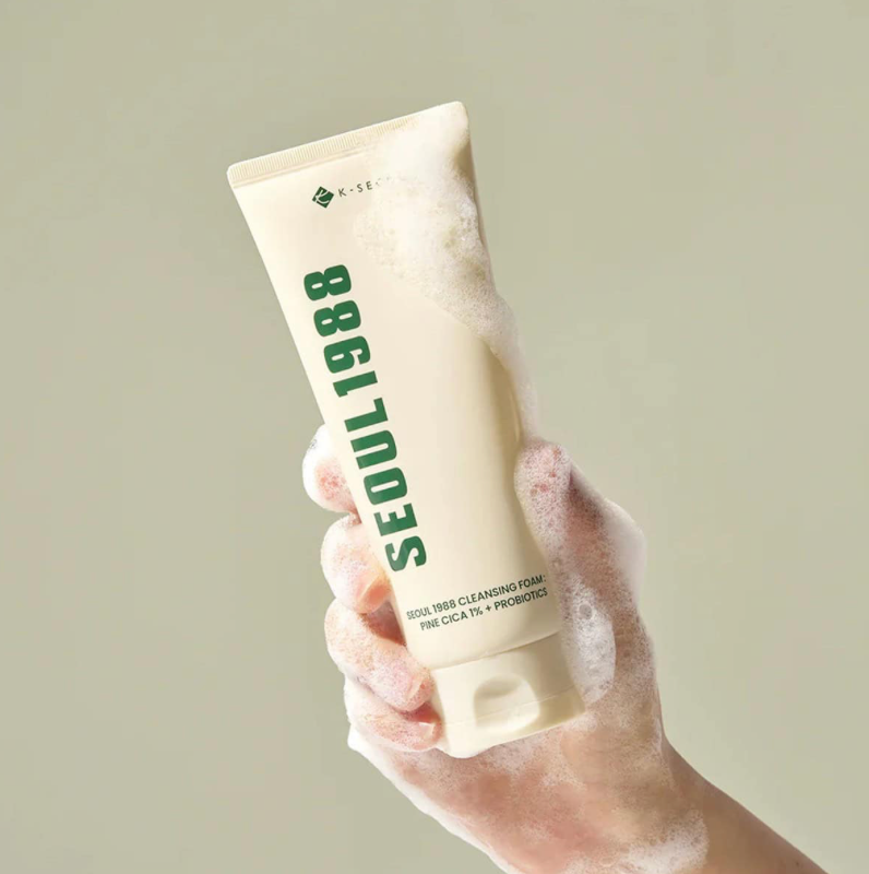 KSECRET SEOUL 1988 Cleansing Foam: Pine Cica 1% + Probiotics 150ml